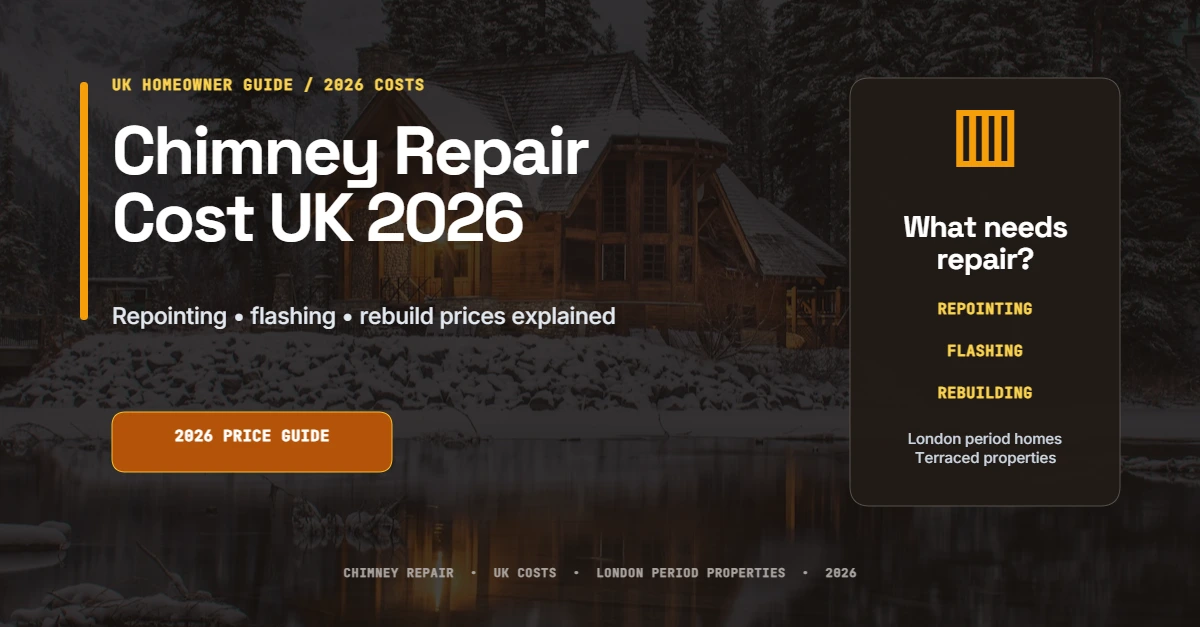 chimney repair cost UK